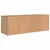 Vidaxl Komplet TV omaric Rjava 72 x 35 x 37 cm Konstruiran les