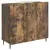 Kreveta Dimljeni hrast 89 x 34,5 x 82 cm Konstruirano drvo
