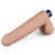 Real Softee – Vibrating Dildo 23 cm - Svetla koža
