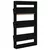 Zidna sadilica s 3 razine 60 x 18,5 x 110 cm crna od borovine