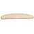Prostirke za stepenice 10 kom 65x21x4 cm krem poluokrugle velike