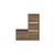 Hanah home Cipelarnik 105x118,5x26cm Braon