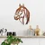 Wallity Zidna dekoracija Horse-1, 38x53 cm, Bakarne boje