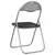 Sklopiva stolica 2 pcs Crna i Siva 48 x 43,5 x 81 cm Lažna koža