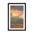Plakat s paspartujem lepota narave - 30x45 black