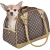 Torba za prenos psa Chloe rjava 41x20x31cm Flamingo - Prevoz psa