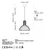 Opviq Luster Tabut-Mr-672-1, 38cm, IP20, Zlatne boje