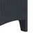 Vrtna stolica 2 pcs Antracit 53 x 49 x 85 cm Polipropilen