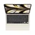 Obnovljen laptop MacBook Air 15, M2, 8GB, 512GB, Klasa A+, Starlight