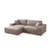 ATELIER DEL SOFA Ugaona garnitura Pirlo Corner Left Brown