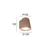 Zidna lampa KIARA 1xGU10/10W/230V braon