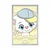 Plakat radovedna mucka - 30x45 silver