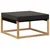 Set vanjskih sofa s jastukom 6 pcs Bijela i crna