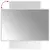LED kupaonsko ogledalo 60x90 cm