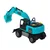 Bager DIY Kit Modra gradbena vozila Dryl Rig Prijemalnik