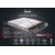 Hanah home Krevet Silver 80x38x180cm Crni