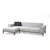 Atelier del Sofa Montana Corner Left (Chl+3R) Ugaona garnitura, Siva