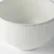 Skodelica za kosmiče SNOW LEAF 10 cm, 200 ml, bela, keramika, MIJ