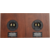 Auratone 5C WoodGrain Pair & Auratone A2-30 Power Amplifier - Bundle