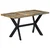 Vidaxl Jedilna miza 140x70x75 cm trden predelan les