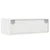 TV ormarić s LED svjetlima bijeli 75x35,5x25 cm