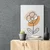 Slika minimalistični cvet No4 - 30x40