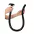 Ouch! Ass Snake Dildo Black 100cm