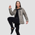 GymBeam Women‘s Puffer Jacket Vetiver/Black