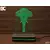 Black Cut 3D Lampa Slon, Roze