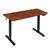 ModernHome električni radni sto 140 × 60 cm, podesiva visina 72–118 cm, rustični hrast