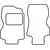Textile car mats Ford Transit 1992-2000 (2 seats)