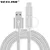 Kitajc Micro USB in USB-C kabel, 100 cm, DVA V ENEM, moški USB-A 2.0 na moški micro USB-A na moški USB-C, Voxlink