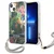GUESS Futrola za iPhone 13 Blue Flower Cord