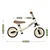 Dečiji balance bike Tulano Scout 15 Cream