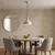 Opviq visilica Scandi 20543-B, 1 × E27, krem