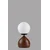 Opviq Stona lampa Cameron, Braon-bela