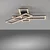 JUST LIGHT. 14733-18 - LED Plafonsko svetlo GLITRA LED/35W/230V crna