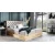 Boxspring postelja Wood3 - 140x200 cm