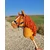 BB Hobby Horse Srednji Premium Pal Horse Rdeč kostanj A4