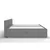 Mömax Boxspring Postelja Alora, Metino Siva, 180x200