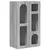 Kreveta Siva Sonoma 59 x 35 x 100,5 cm Konstruirano drvo