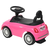 vidaXL Otroški avtomobil Fiat 500 roza barve