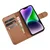 iCarer denarnica ovitek 2v1 za iPhone 14 Plus, rjava, Anti-RFID