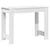Stol Bijeli 100x45x75 cm Konstruirano drvo