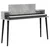Studio radni stol Betonska siva 110 x 36 x 19,5 cm