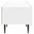 TV ormar s ladicama Bijela visokog sjaja 147 x 34,5 x 32 cm