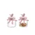 Madame Coco Tegla sa poklopcem Bird, 650 ml, Roze