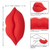 California Exotics Naughty Bits Muah Mini Vibrator Red