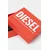 Usnjen etui za kartice Diesel HISSU EVO CARD CASE rjava barva, X09018.P0685