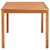 Vidaxl Vrtna miza 150x90x74 cm trden akacijev les